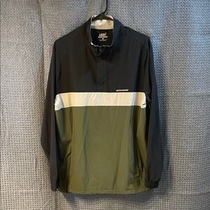 Skechers Black and Olive Windbreaker